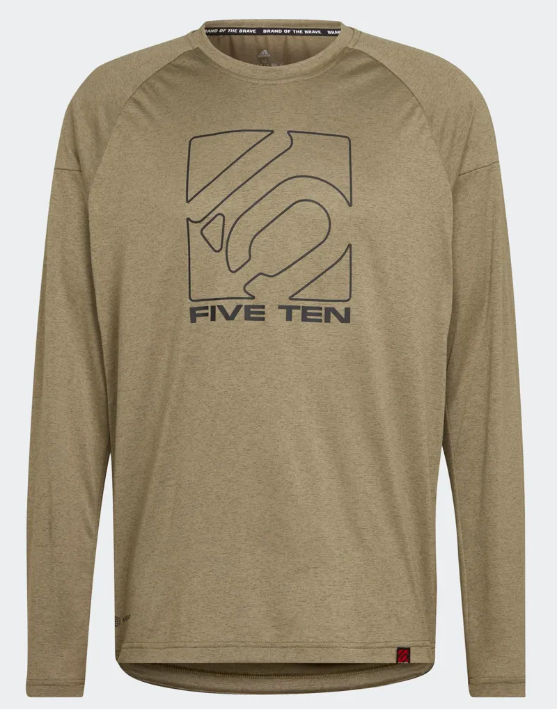 Five Ten LS MTB Jersey Orbit Green